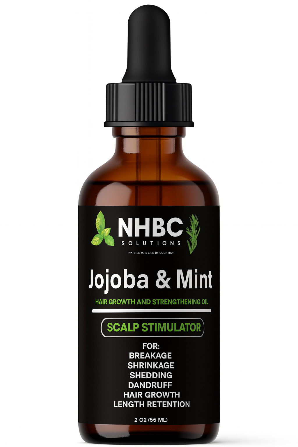 Jojoba & Mint Hair Growth and Strengthening Oil